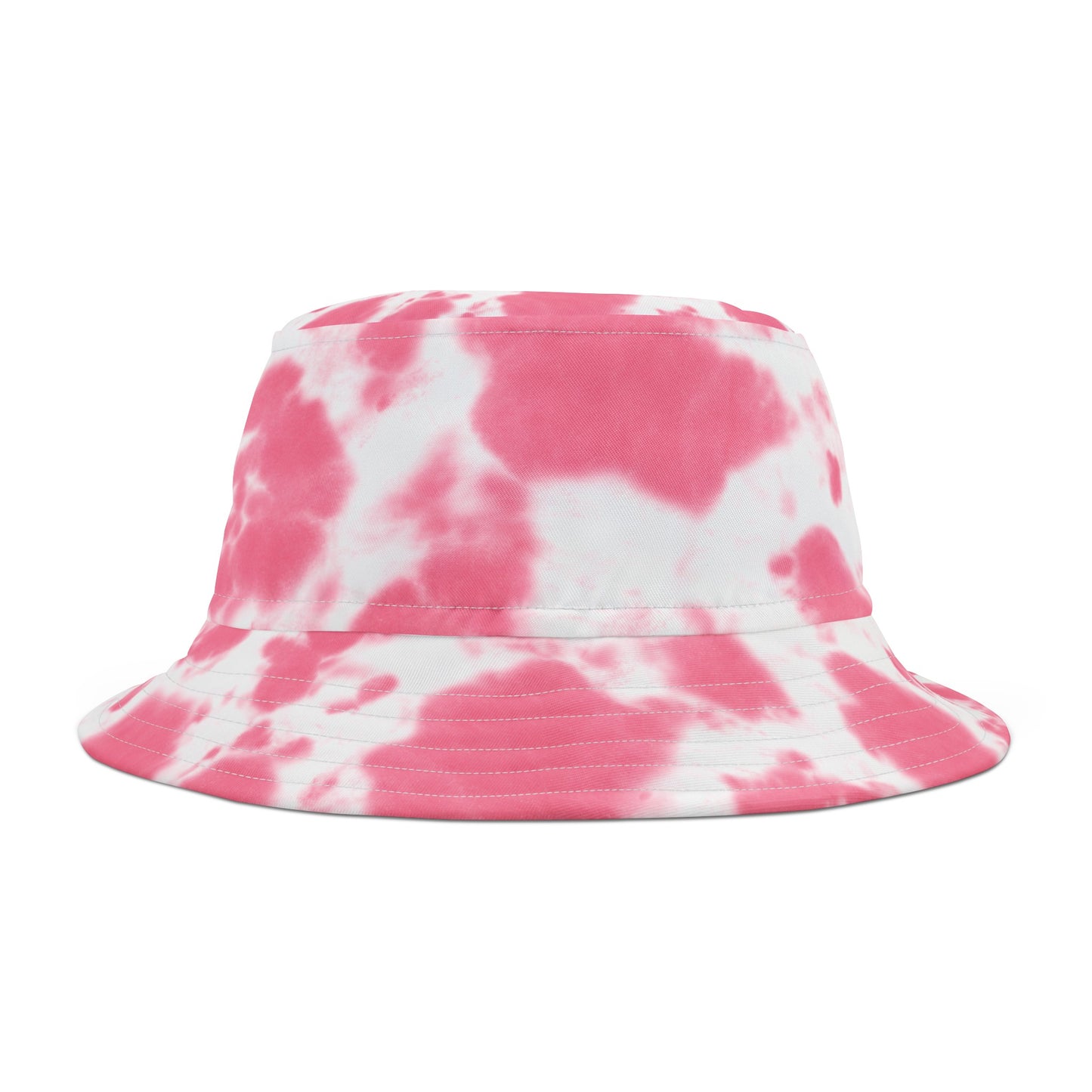 Pink Splash Tie-Dye Bucket Hat