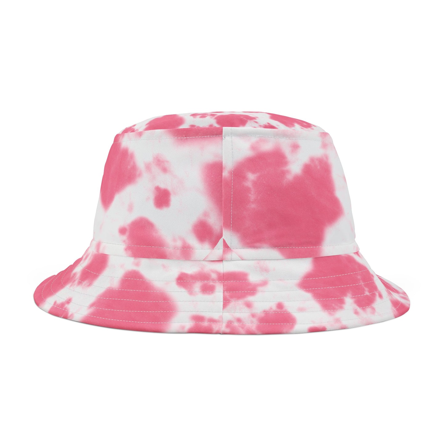 Pink Splash Tie-Dye Bucket Hat